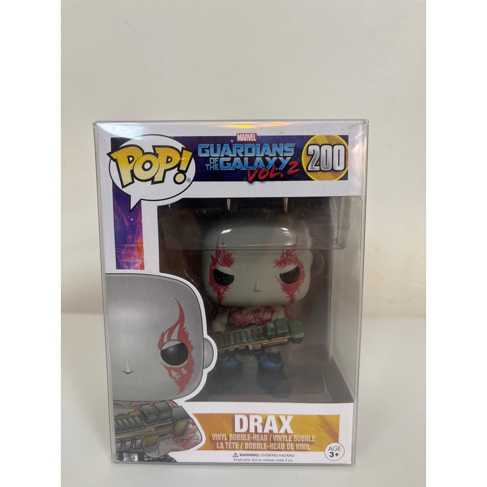 Funko Pop Marvel Guardians of the Galaxy Vol 2 Drax 200 Vinyl Bobble-Head Figure